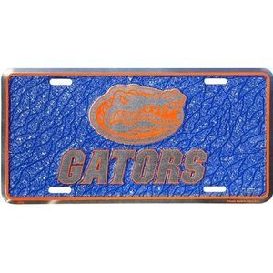 Florida Gators NCAA Mosaic License Plate
